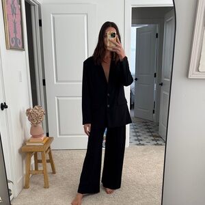 Oversized Black Blazer